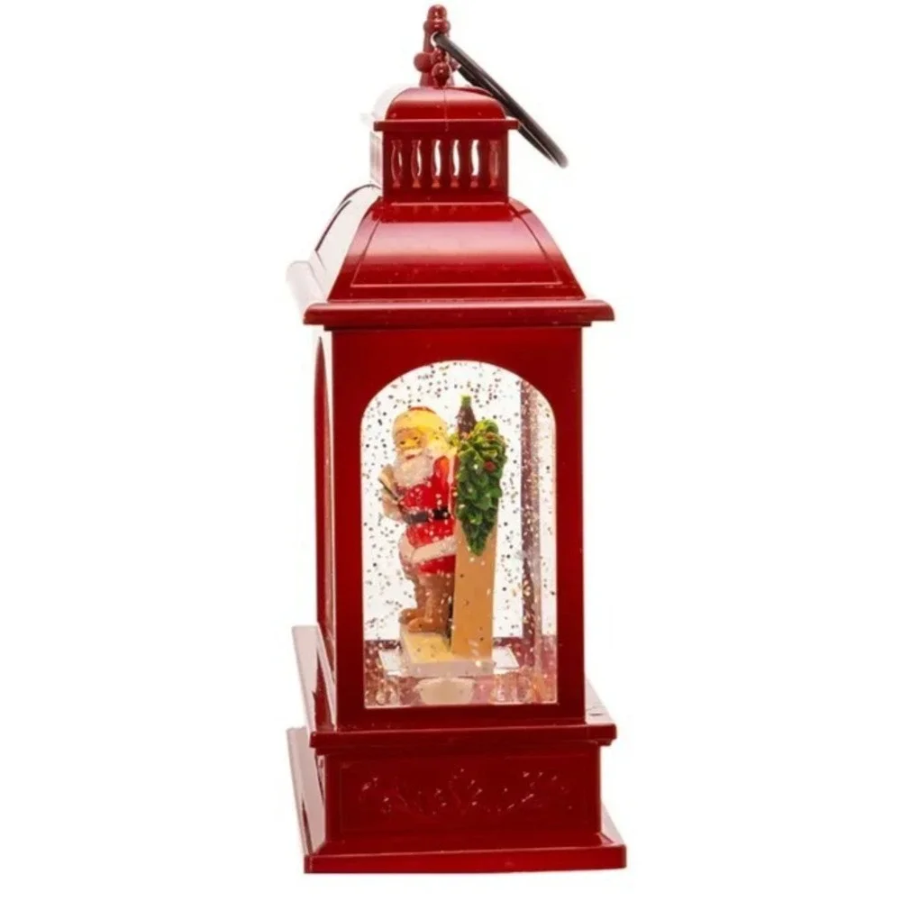 Coca-Cola Kurt S. Adler Battery LED Lantern Light-Up‎ Christmas NIB